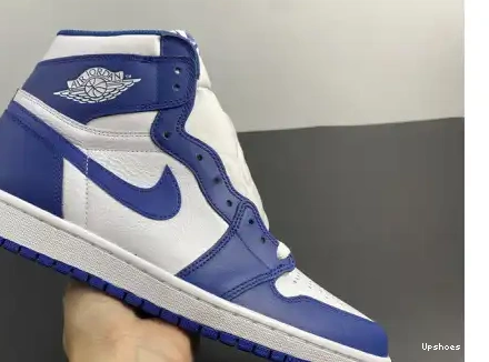 Jordan 1 Air Blue 555088-127 Retro 555088-127 Storm 0502